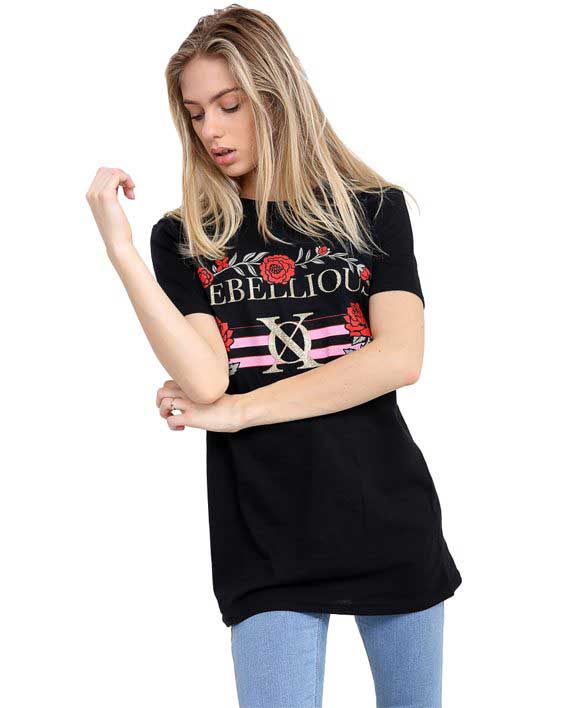 Rebellious T-shirt svart