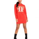 Femme fatale Hoodie Dress
