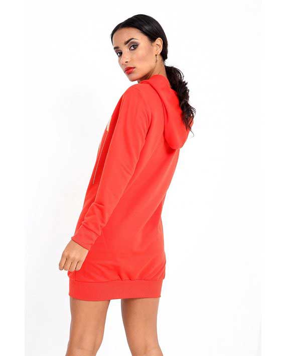 Femme fatale Hoodie Dress