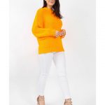 Oversized strikket genser