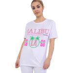 Malibu T-Shirt hvit 2