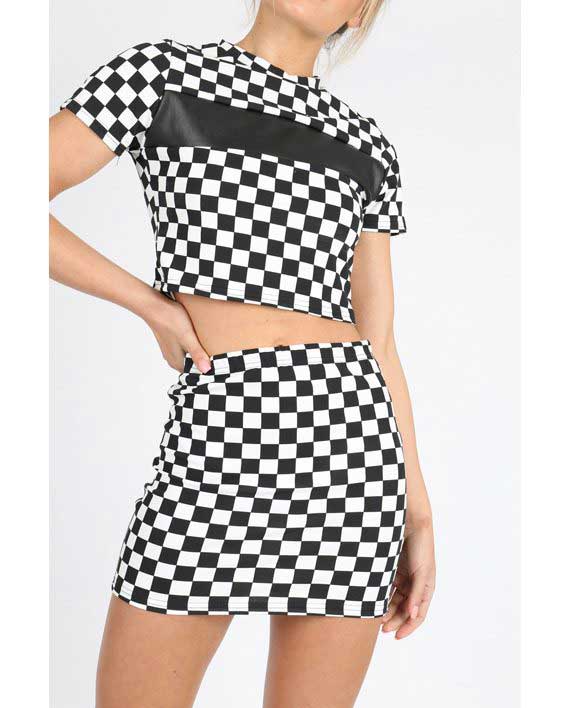 Chequered Sports Set