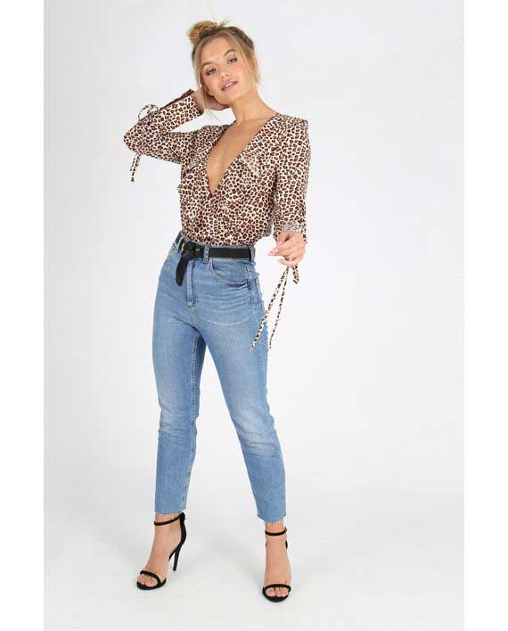 Leopard bodysuit