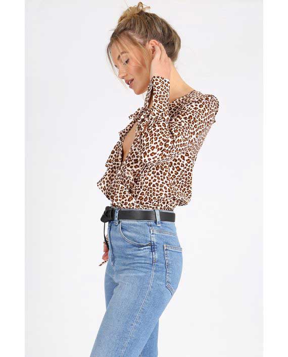 Leopard bodysuit