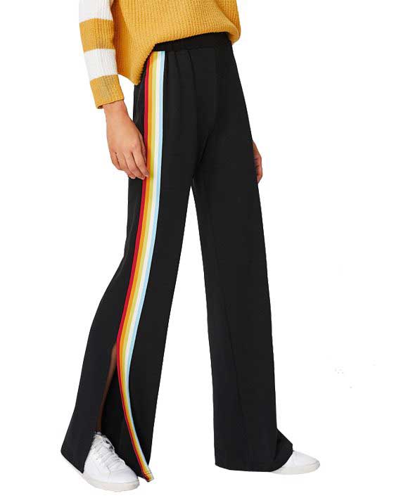 Rainbow Split Pants