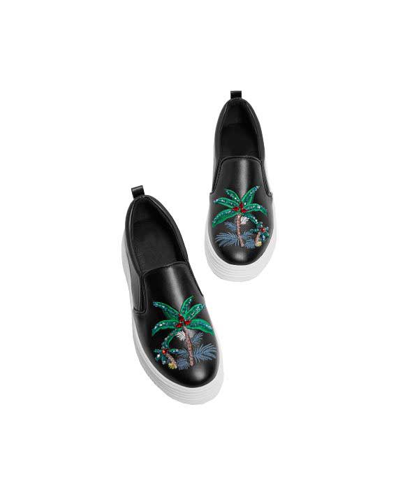 Tropical Slip-On Sneakers