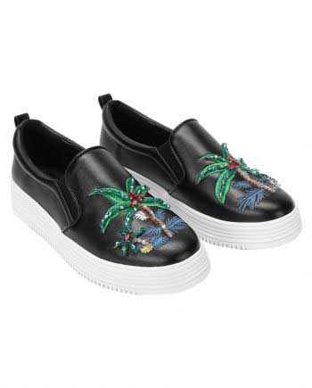 Tropical Slip-On Sneakers