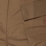 High Waist Cargo Shorts Khaki