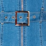 Denim Split Kjole